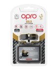 OPRO Gold Level Mouthguard - Black/Gold