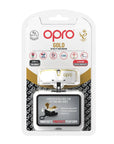OPRO Gold Level Tannbeskytter - Hvit/Gull