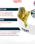 OPRO Instant Custom Fit Tannbeskytter - Hvit
