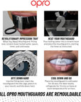OPRO Instant Custom Fit Mouthguard - Black