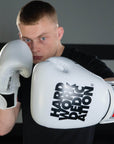 CRNR HWD Boxing Gloves - White