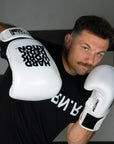 CRNR HWD Boxing Gloves - White