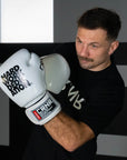 CRNR HWD Boxing Gloves - White