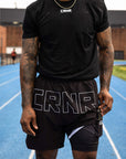 FUNCTIONAL COMBAT SHORTS - Svart
