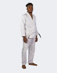 White Classic Kimono BJJ Gi - FREE WHITE BELT