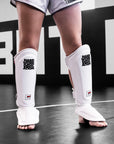 CRNR HWD Shin Guards - White