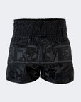 Svart Jumbo Muay Thai Shorts