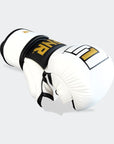 MMA Sparring Gloves | White & Gold