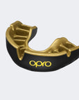 OPRO Gold Level Mouthguard - Black/Gold