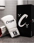 Cream TJ1 Boxing Gloves | White