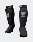 Slip-on Shin Guard Textile - Black