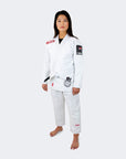 V6 Women’s BJJ Gi + Free White Belt | White
