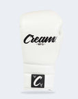 Cream TJ1 Boxing Gloves | White