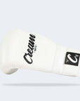 Cream TJ1 Boxing Gloves | White