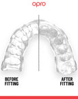 OPRO Instant Custom Fit Mouthguard - Clear