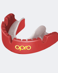 OPRO Gold Red Mouth Guard - For Braces