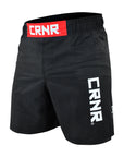 Svart MMA shorts fra combat corner norge