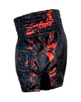 Red Crush Jumbo Muay Thai Shorts