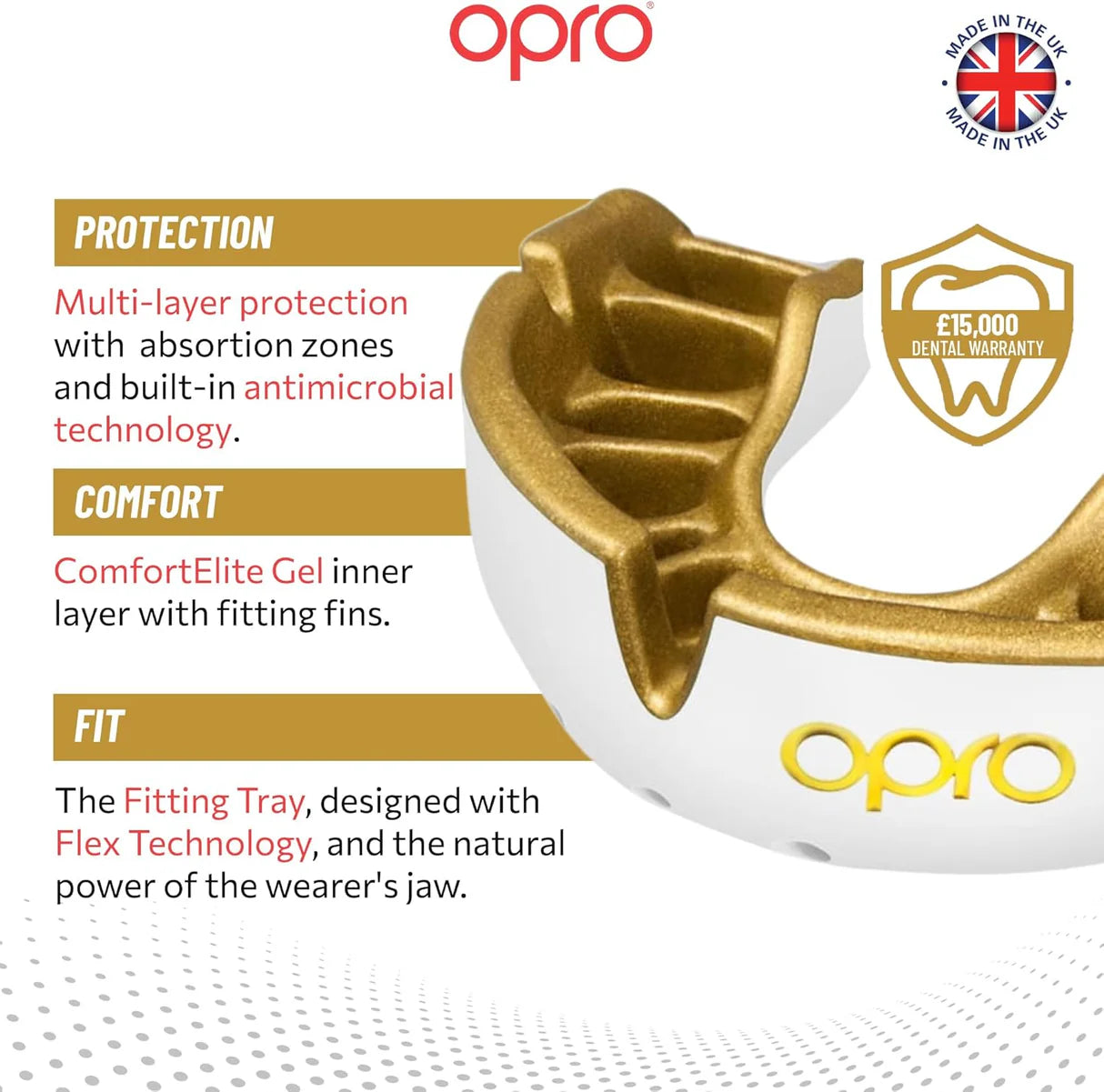 OPRO Gold Level - For Kids
