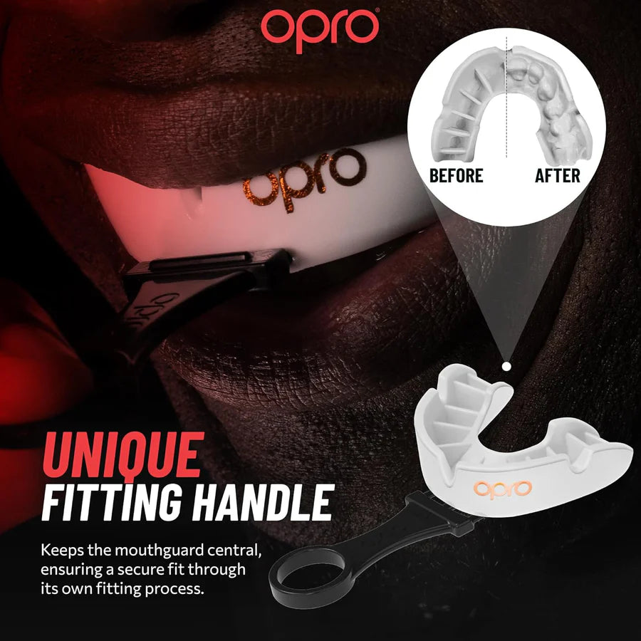 UFC Bronze Level Tannbeskytter - Hvit