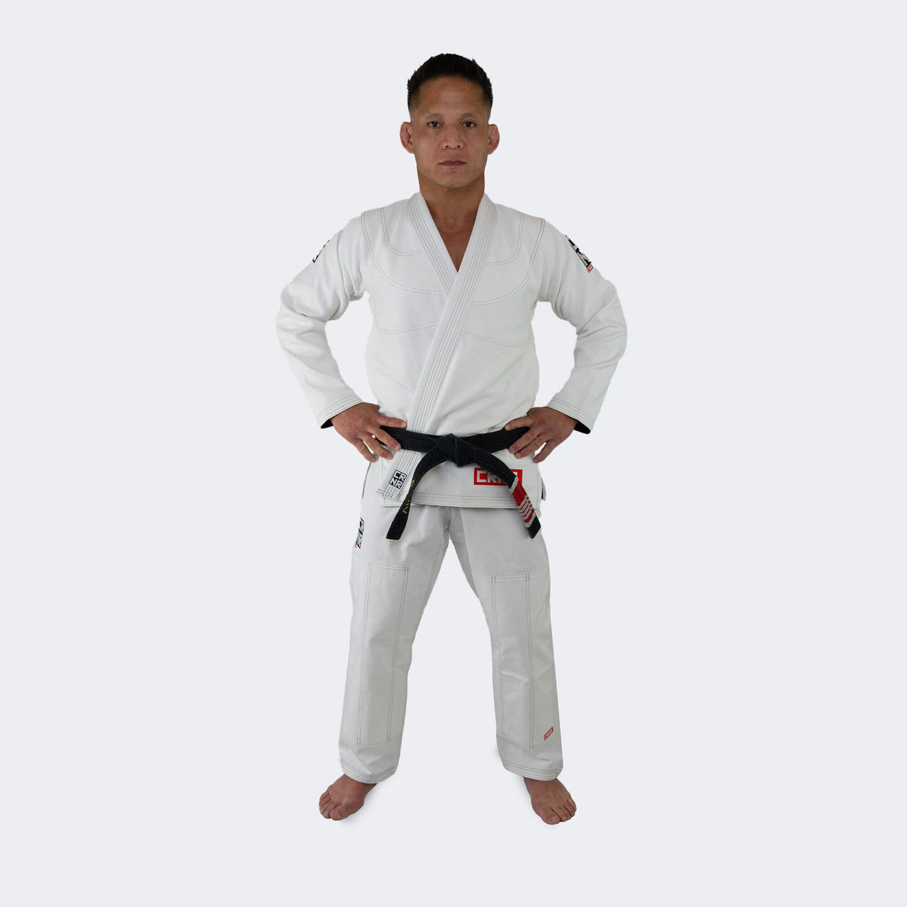 V7 BJJ GI + FREE WHITE BELT | White