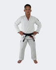 V7 BJJ GI + FREE WHITE BELT | White
