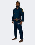 HWD BJJ Gi - Marineblå