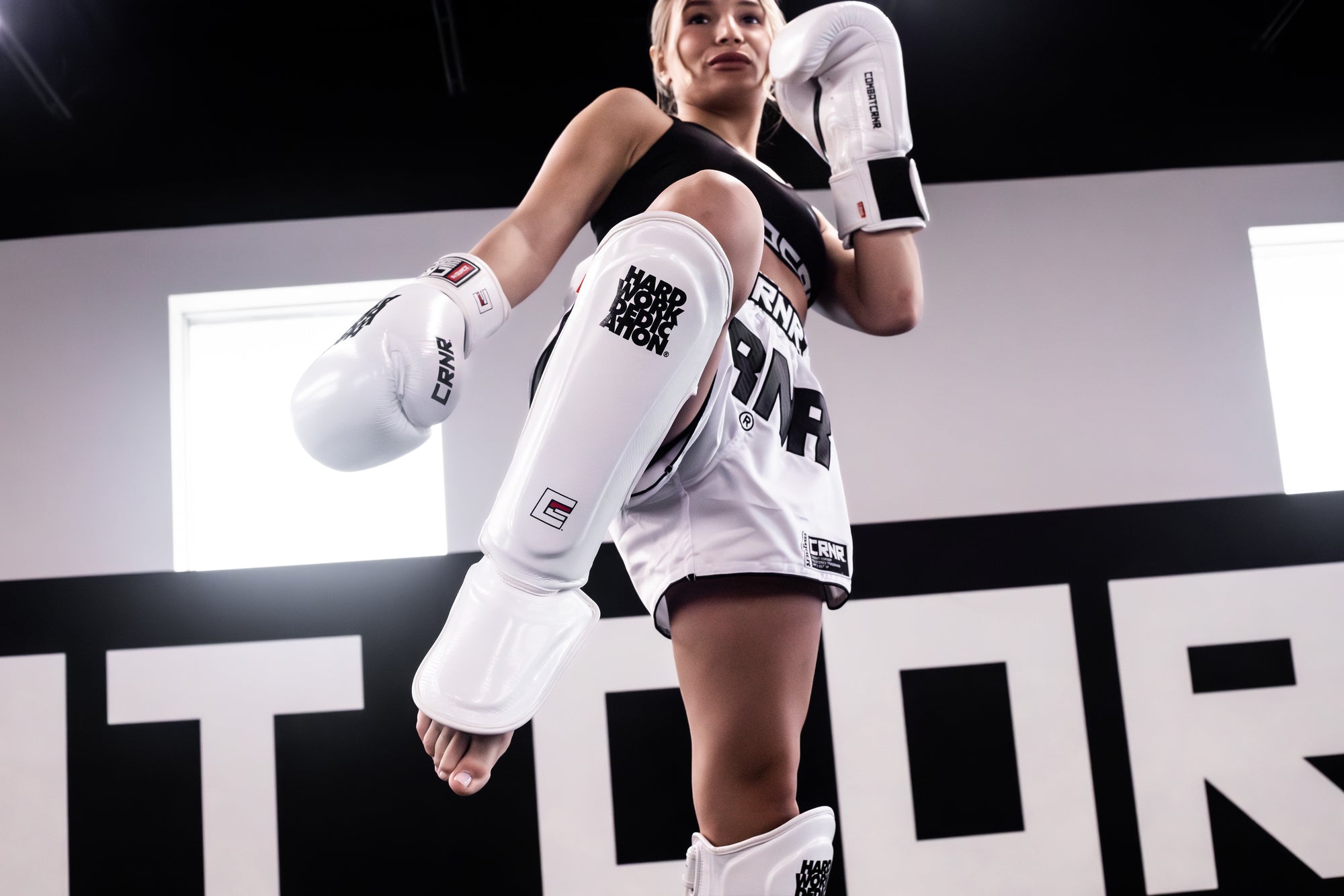 CRNR HWD Leggbeskyttere - Hvit