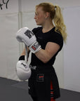 Side Splitt Cross Trainer Fight Shorts - Rød