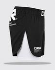 Side Split Cross Trainer Fight Shorts - White