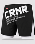 Side Split Cross Trainer Fight Shorts - White