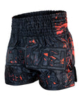 Red Crush Jumbo Muay Thai Shorts