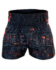 Red Crush Jumbo Muay Thai Shorts